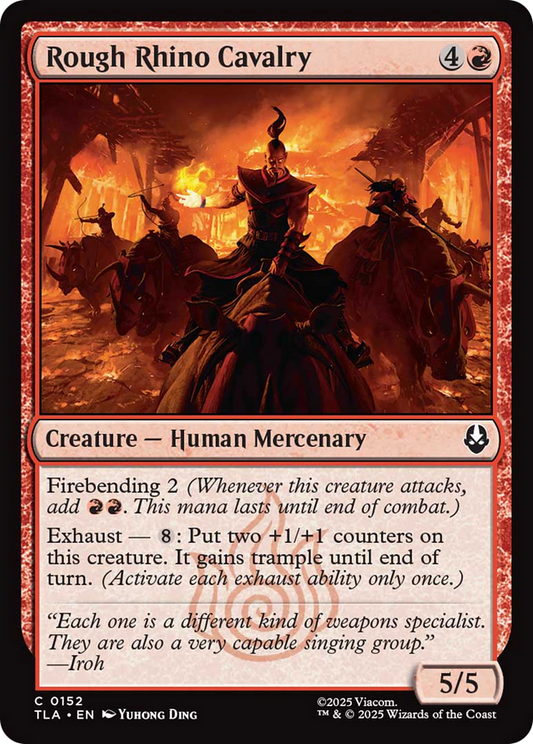 Rough Rhino Cavalry [Avatar: The Last Airbender] [Foil]