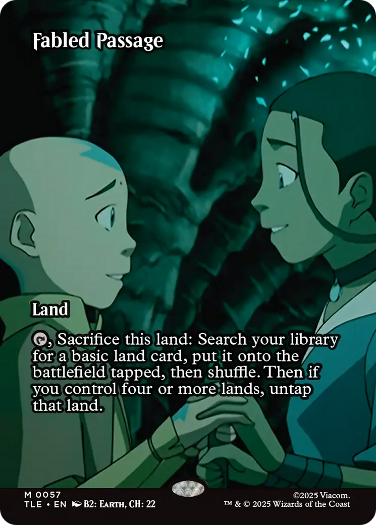 Fabled Passage (Borderless) [Avatar: The Last Airbender: Eternal-Legal] [Foil]