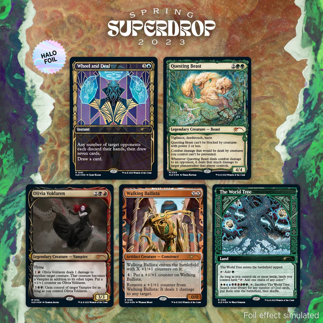 Secret Lair "Showcase: March of the Machine Vol. 1" Halo Foil