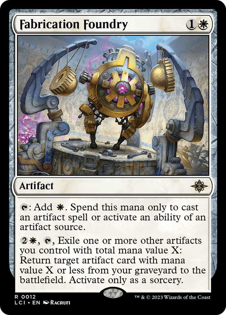 Fabrication Foundry [The Lost Caverns of Ixalan] [Foil]