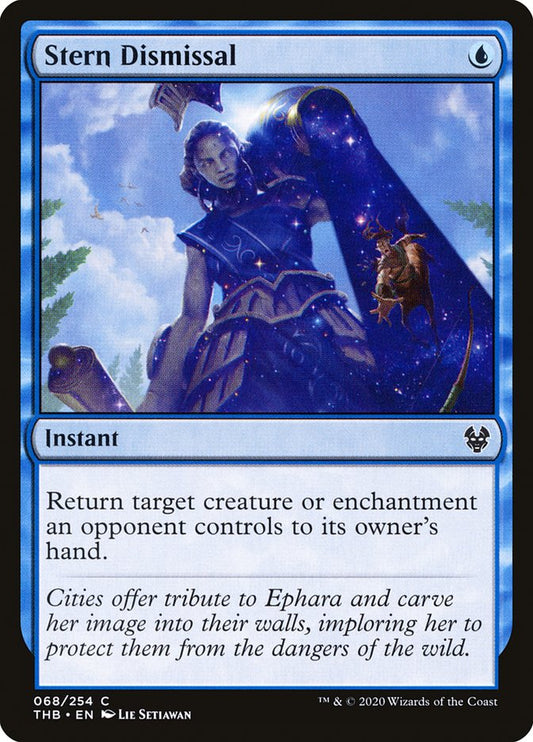 Stern Dismissal [Theros Beyond Death] [Foil]