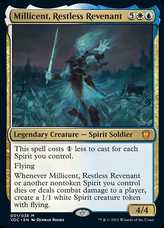 Millicent, Restless Revenant [Innistrad: Crimson Vow Commander] [Foil]