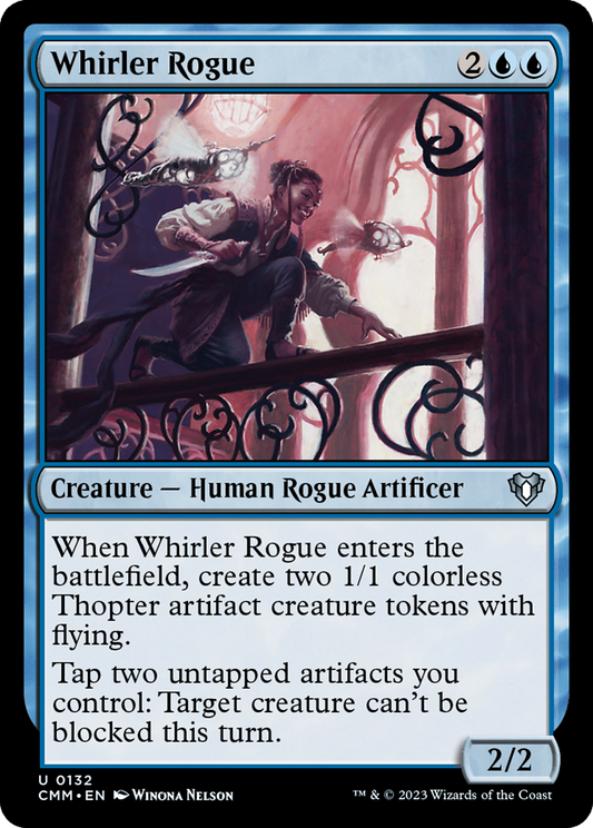 Whirler Rogue [Commander Masters] [Foil]