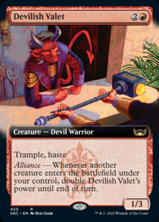 Devilish Valet (Extended Art) [Streets of New Capenna] [Foil]