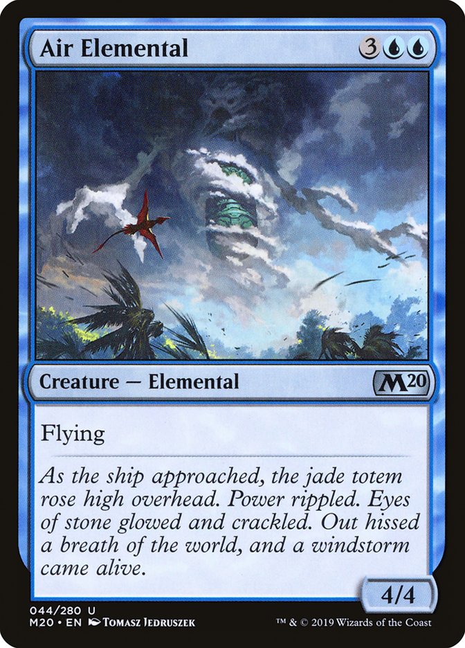 Air Elemental [Core Set 2020] [Foil]