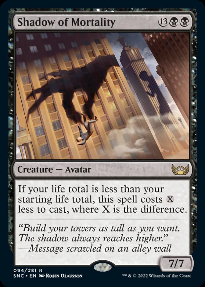 Shadow of Mortality [Streets of New Capenna] [Foil]