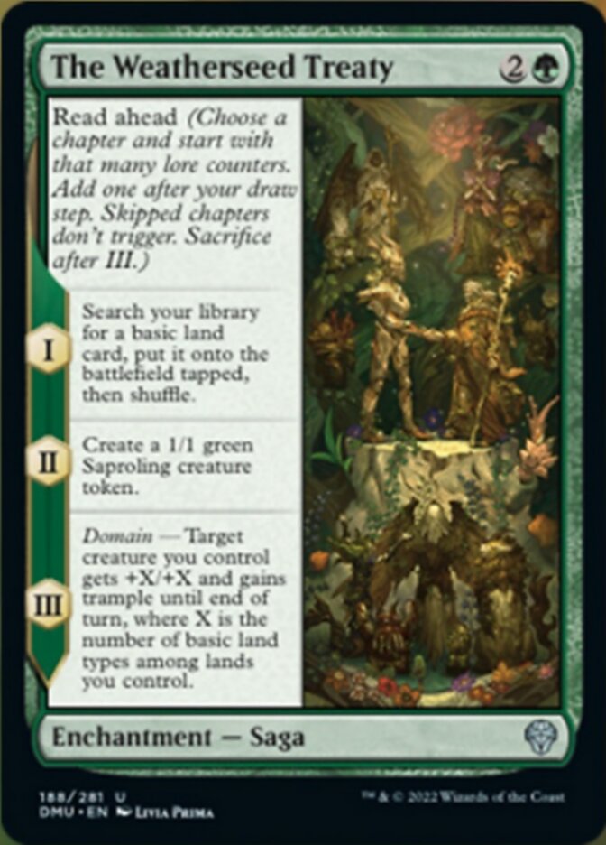 The Weatherseed Treaty [Dominaria United] [Foil]
