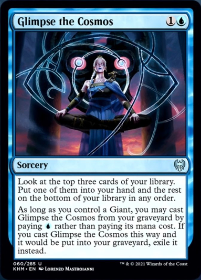 Glimpse the Cosmos [Kaldheim] [Foil]