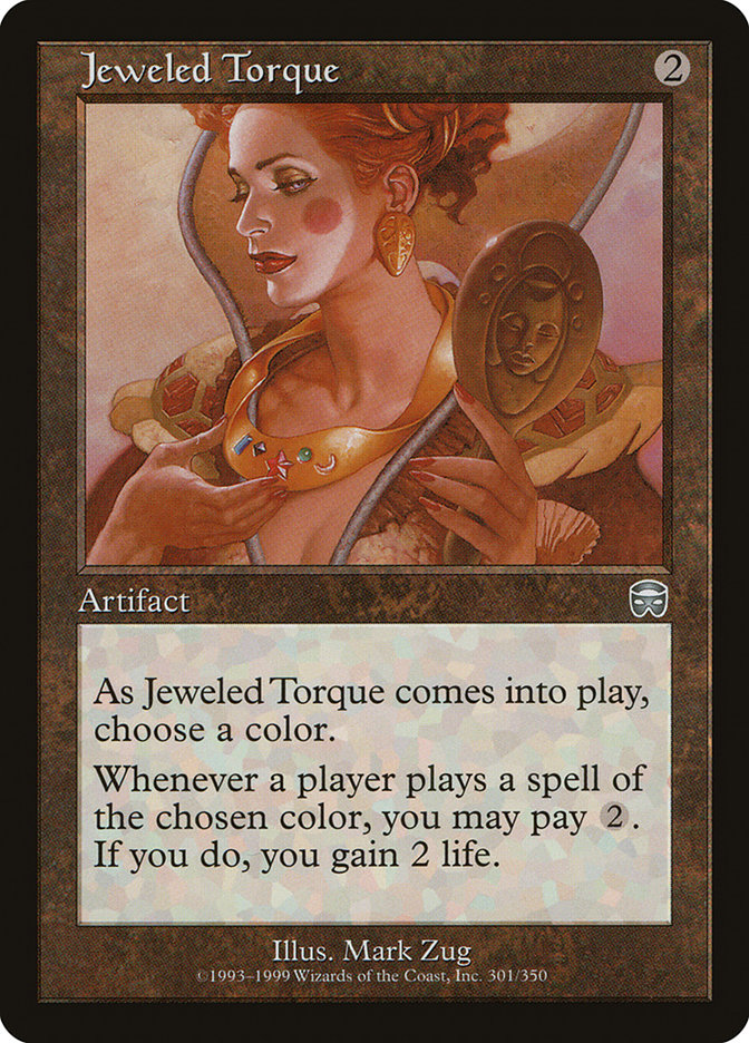 Jeweled Torque [Mercadian Masques] [Foil]