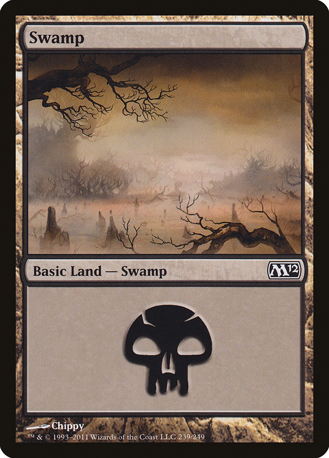 Swamp (239) [Core Set 2012] [Foil]