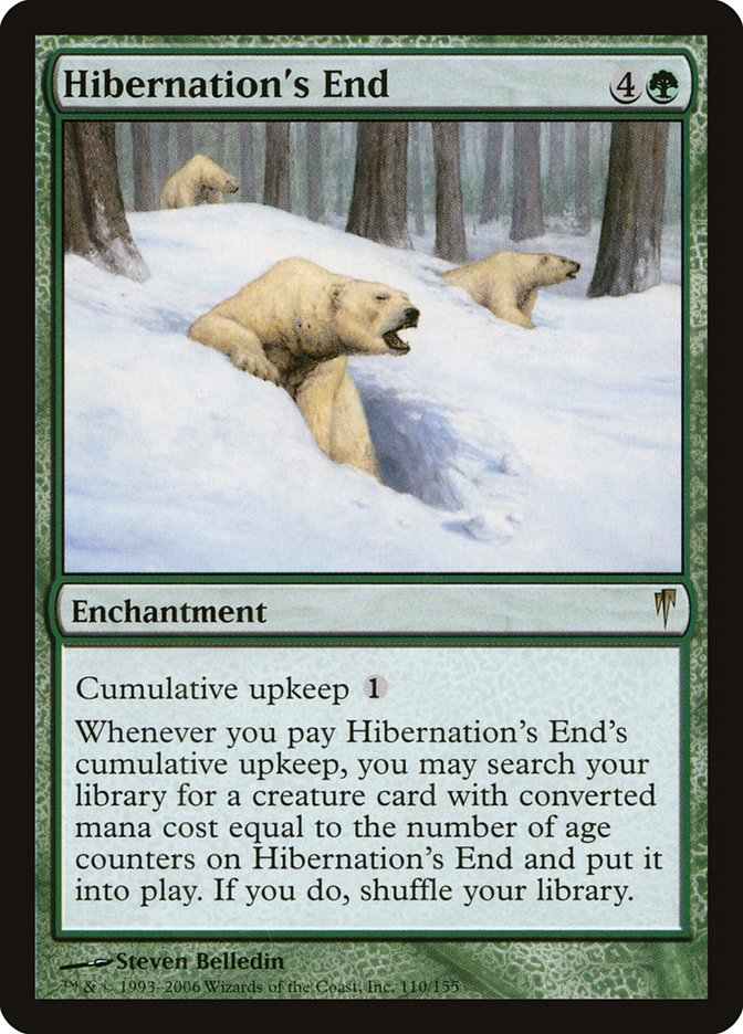 Hibernation's End [Coldsnap] [Foil]
