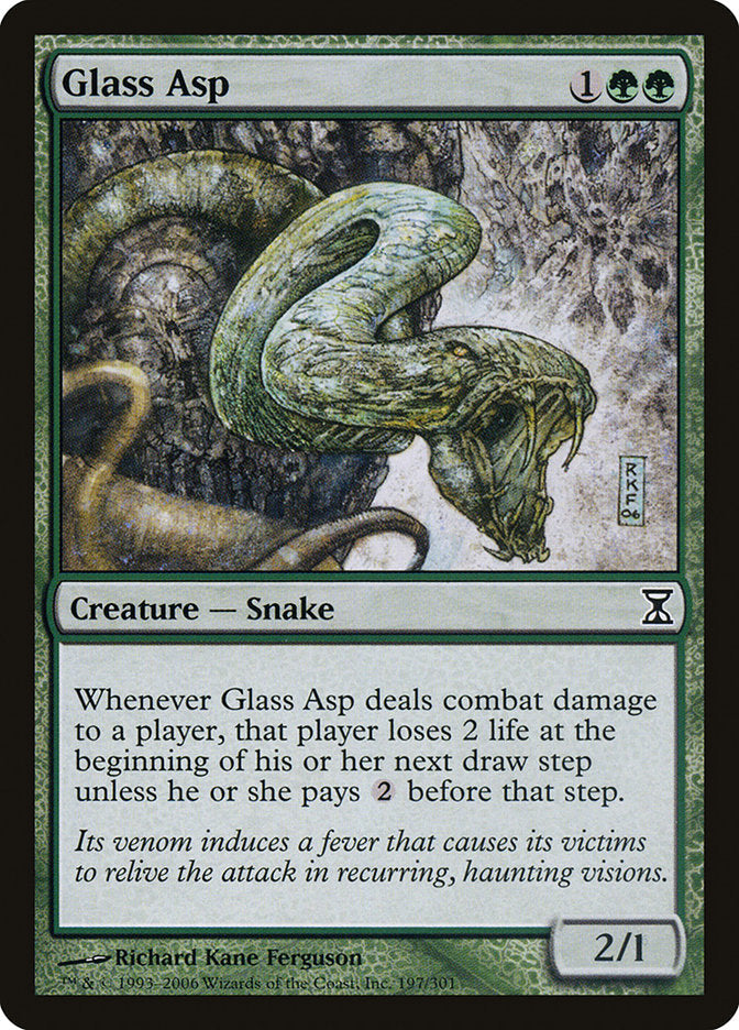 Glass Asp [Time Spiral] [Foil]