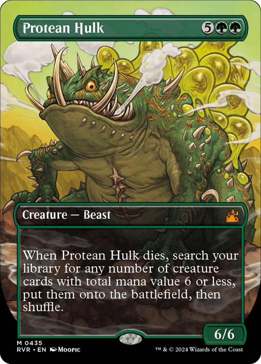 Protean Hulk (Anime Borderless) [Ravnica Remastered] [Foil]