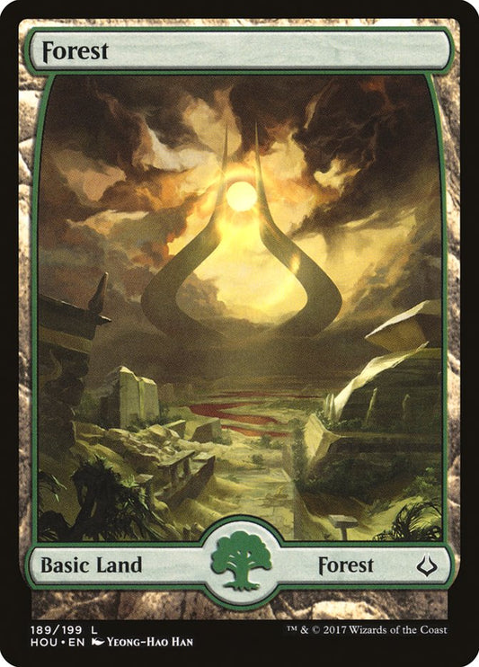 Forest (189) [Hour of Devastation] [Foil]