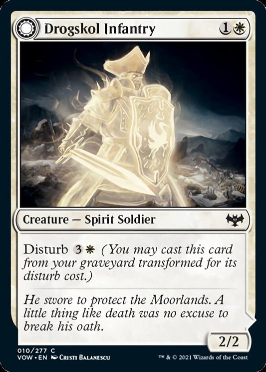 Drogskol Infantry // Drogskol Armaments [Innistrad: Crimson Vow] [Foil]