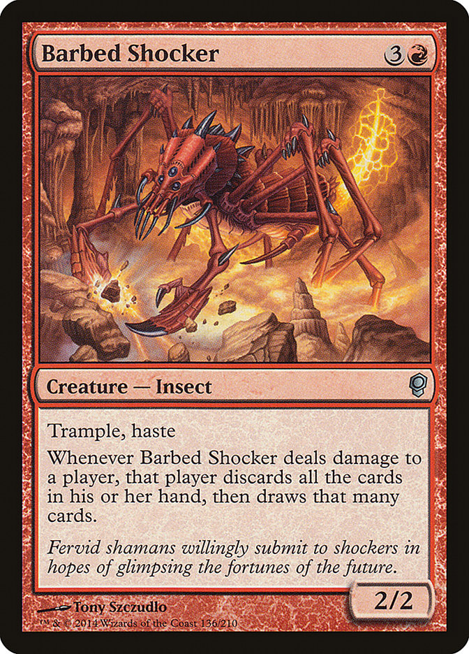 Barbed Shocker [Conspiracy] [Foil]