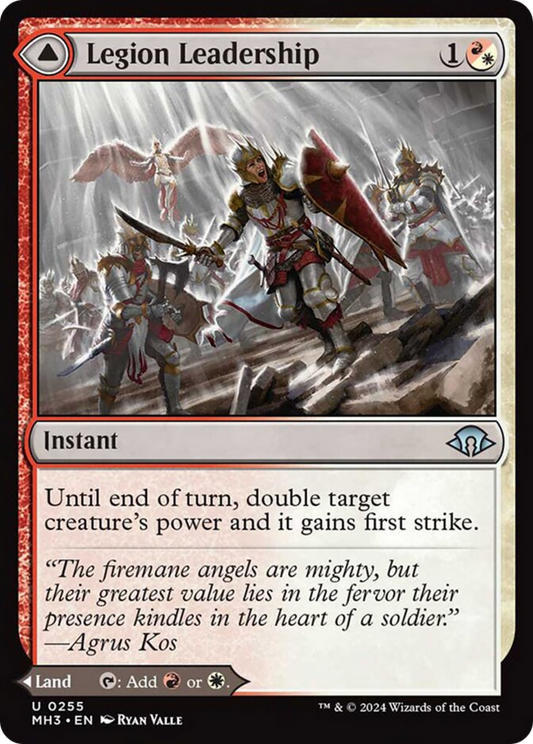 Legion Leadership // Legion Stronghold [Modern Horizons 3] [Foil]