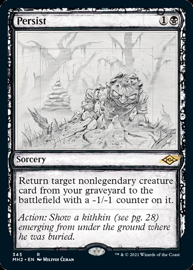 Persist (Sketch) [Modern Horizons 2] [Foil]