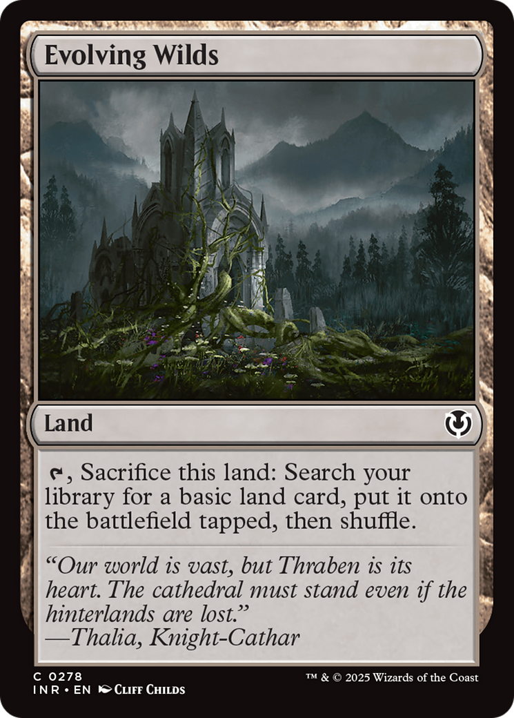 Evolving Wilds [Innistrad Remastered] [Foil]