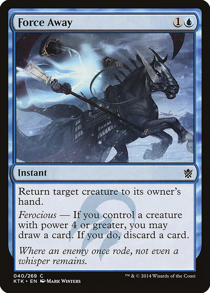 Force Away [Khans of Tarkir] [Foil]