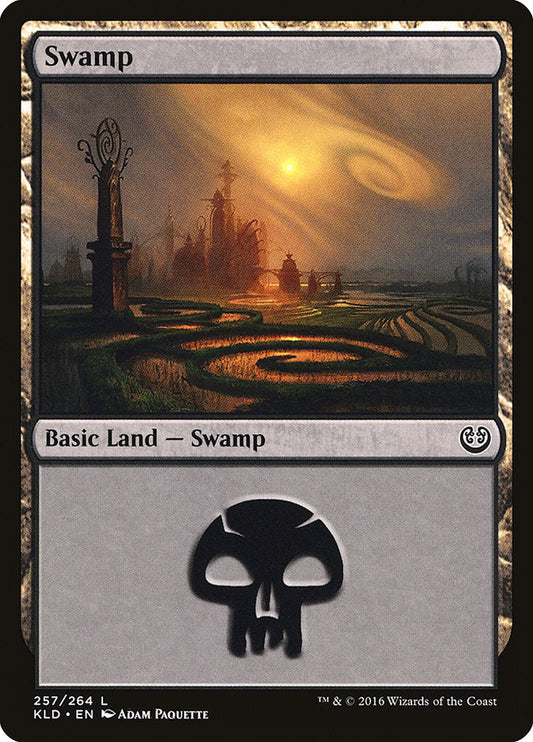 Swamp (257) [Kaladesh] [Foil]