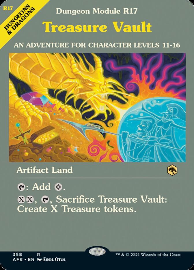 Treasure Vault (Dungeon Module) [Dungeons & Dragons: Adventures in the Forgotten Realms] [Foil]