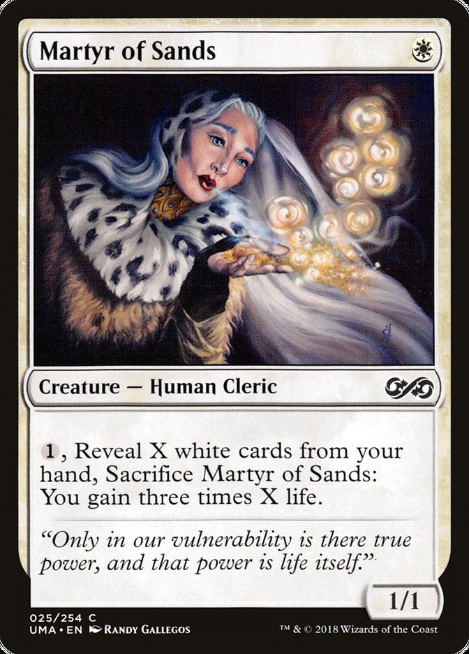 Martyr of Sands [Ultimate Masters] [Foil]