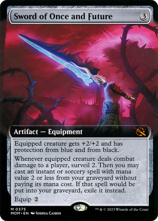 Sword of Once and Future (Extended Art) [March of the Machine] [Foil]