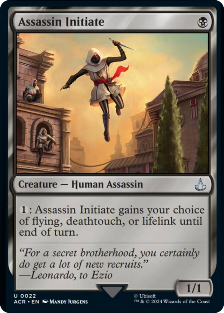 Assassin Initiate [Assassin's Creed] [Foil]