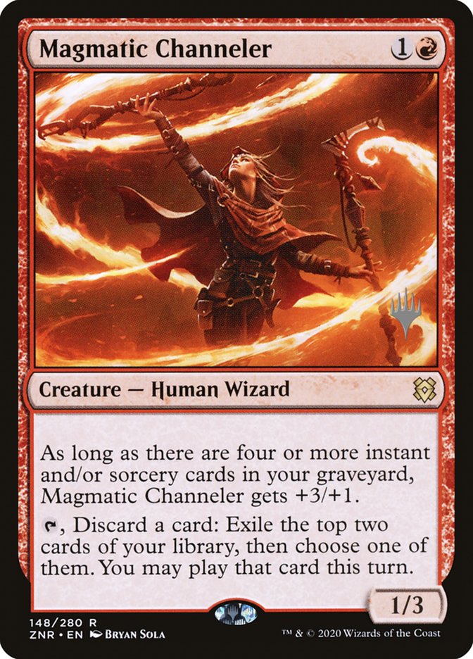 Magmatic Channeler (Promo Pack) [Zendikar Rising Promos] [Foil]