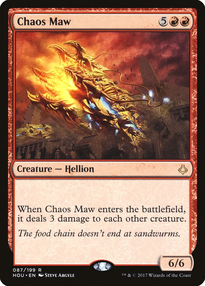 Chaos Maw [Hour of Devastation] [Foil]