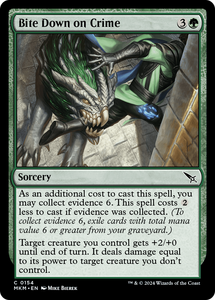 Bite Down on Crime [Murders at Karlov Manor] [Foil]