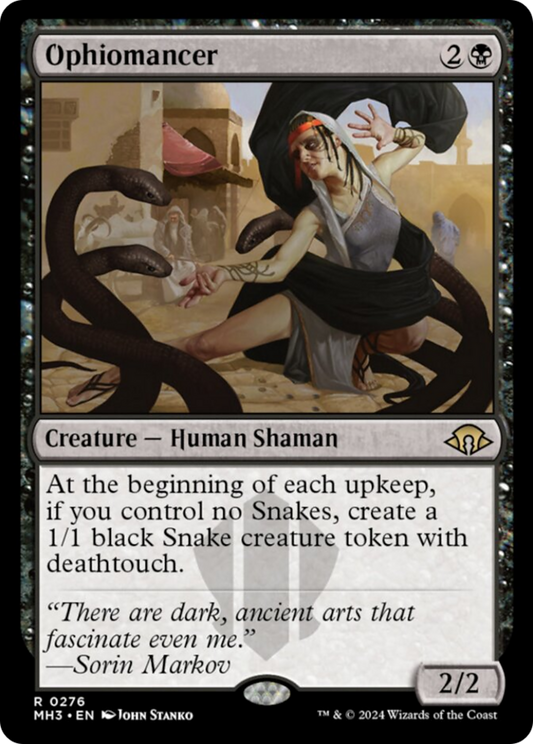 Ophiomancer [Modern Horizons 3] [Foil]