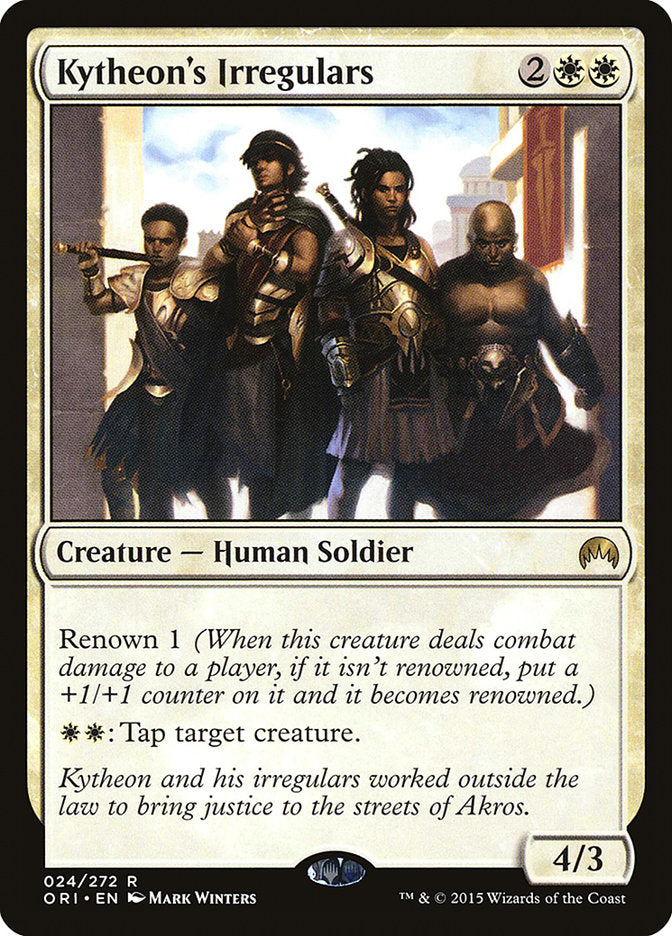 Kytheon's Irregulars [Magic Origins] [Foil]