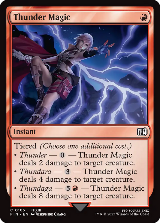 Thunder Magic [FINAL FANTASY] [Foil]