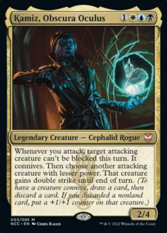 Kamiz, Obscura Oculus [Streets of New Capenna Commander] [Foil]