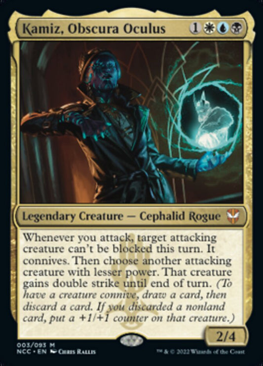 Kamiz, Obscura Oculus [Streets of New Capenna Commander] [Foil]