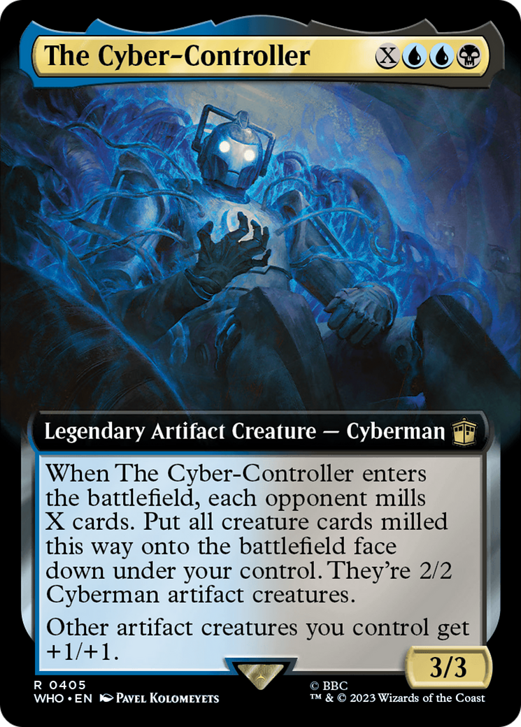 The Cyber-Controller (Extended Art) [Doctor Who] [Foil]