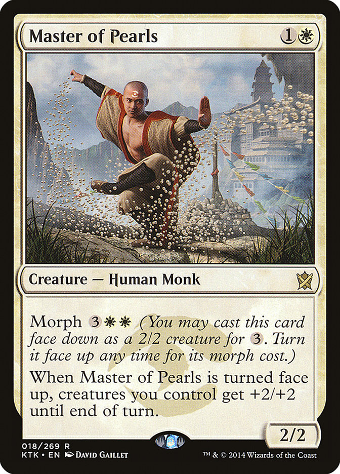 Master of Pearls [Khans of Tarkir] [Foil]