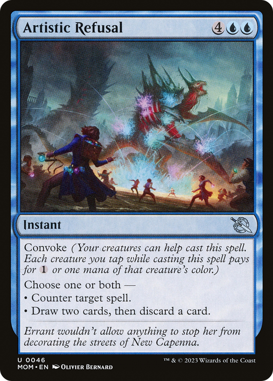 Artistic Refusal [March of the Machine] [Foil]