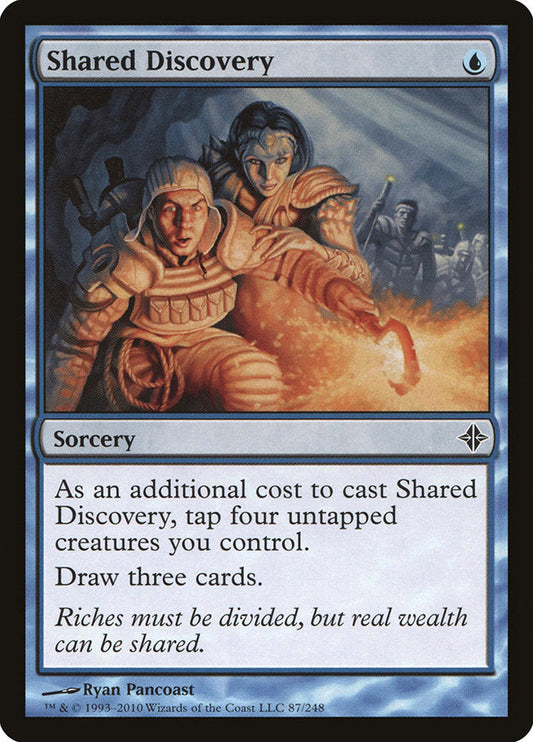 Shared Discovery [Rise of the Eldrazi] [Foil]