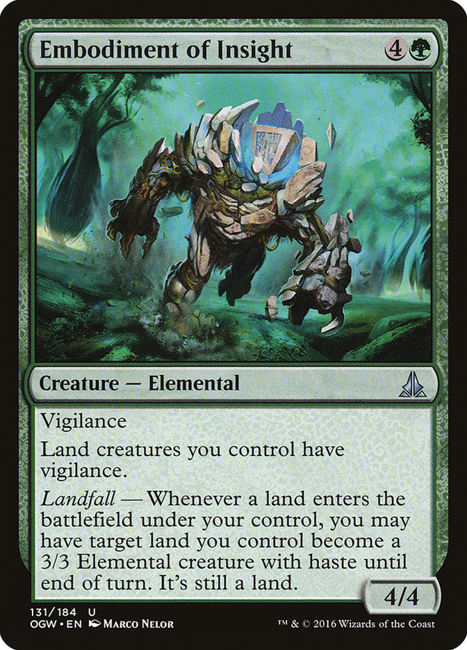Embodiment of Insight [Oath of the Gatewatch] [Foil]