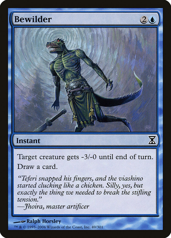 Bewilder [Time Spiral] [Foil]