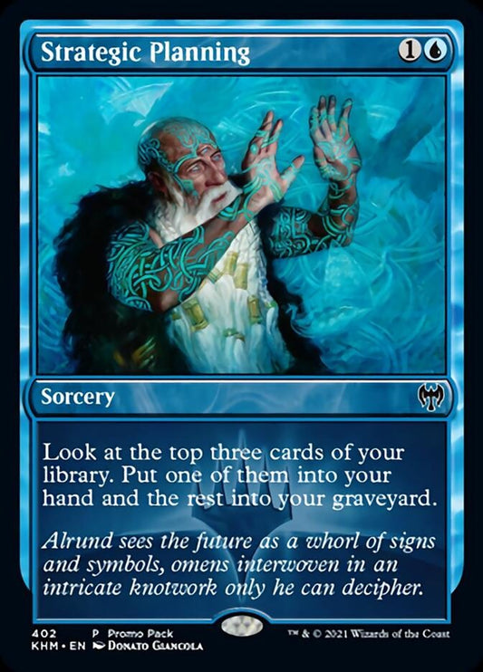 Strategic Planning (Promo Pack) [Kaldheim Promos] [Foil]