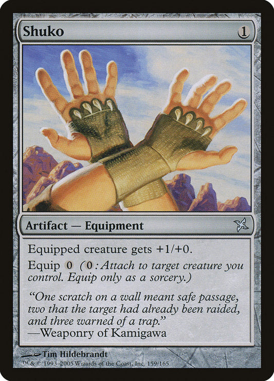 Shuko [Betrayers of Kamigawa] [Foil]