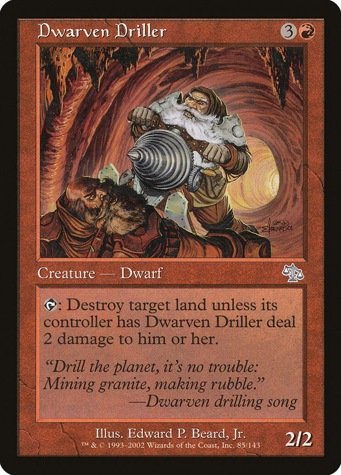 Dwarven Driller [Judgment] [Foil]