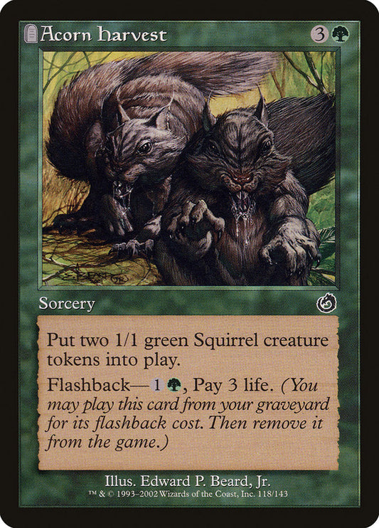 Acorn Harvest [Torment] [Foil]