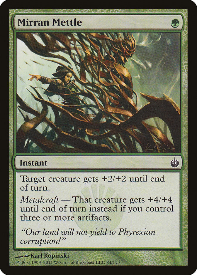 Mirran Mettle [Mirrodin Besieged] [Foil]