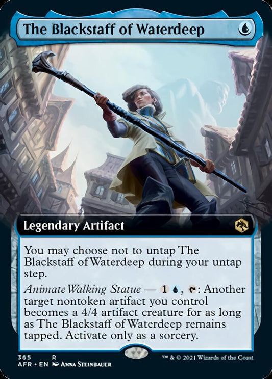 The Blackstaff of Waterdeep (Extended Art) [Dungeons & Dragons: Adventures in the Forgotten Realms] [Foil]