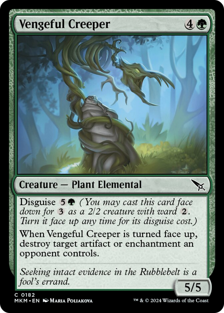 Vengeful Creeper [Murders at Karlov Manor] [Foil]